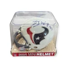 AUTOGRAPHED MINI RIDDELL HELMET JJ WATT HOUSTON TEXANS NFL