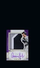 2020 Topps Definitive Aaron Judge Auto Purple Signature Jumbo Relic  Bunt Card