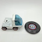 Hot Wheels Redline Team Trailer Cab with Button Heavyweights Dark Interior Truck