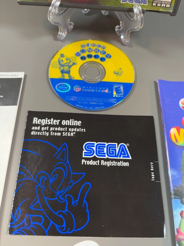 Super Monkey Ball Nintendo GameCube CIB Complete - Image 2 of 4