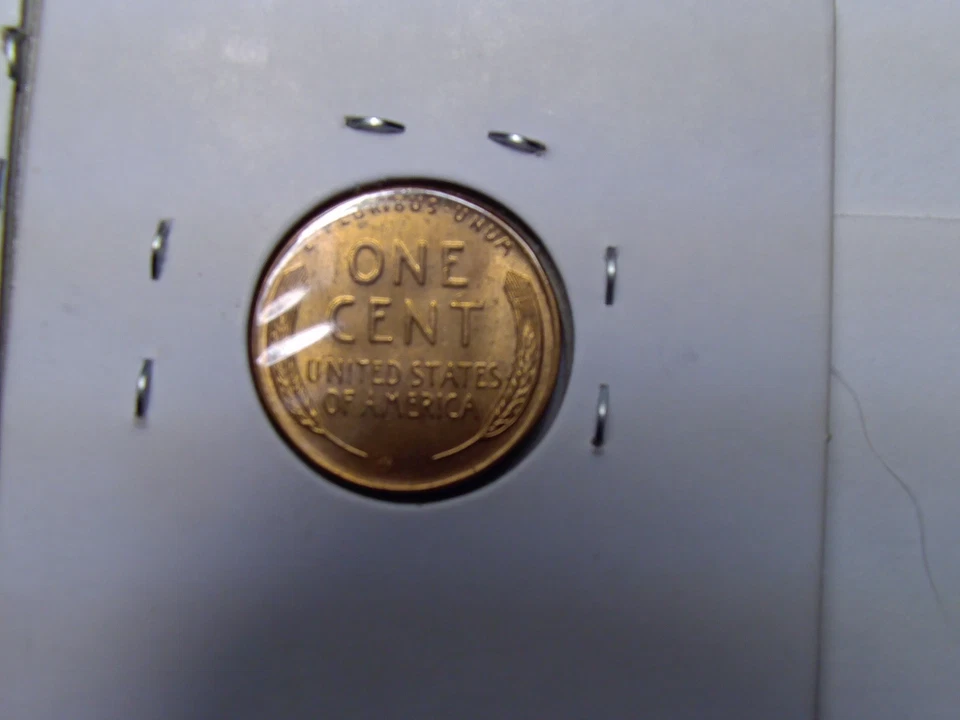 2025 P & D LINCOLN CENT BU + 1  1958  P LINCOLN WHEAT CENT BU - 3 COINS - Image 3 of 4