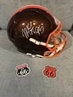 Myles Garrett SIGNED Full Size Replica Flash Helmet Cleveland Browns Beckett