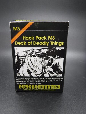Powercell Game Card Game Dungeon Runner Hack Pack M3 Deck of Deadly Things