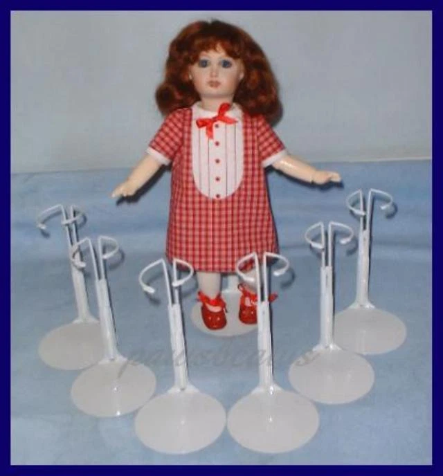 6 Kaiser Doll Stands for Arranbee/Vogue LITTLEST ANGEL Tiny Terri Lee BLEUETTE - Image 2 of 2