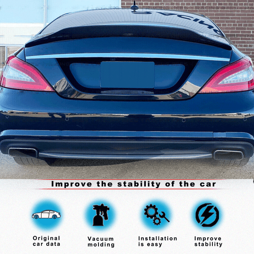 Carbon Heckspoiler für Mecedes CLS W218 C218 CLS63 12-17 FlügelLippe Spoiler - Picture 3 of 12