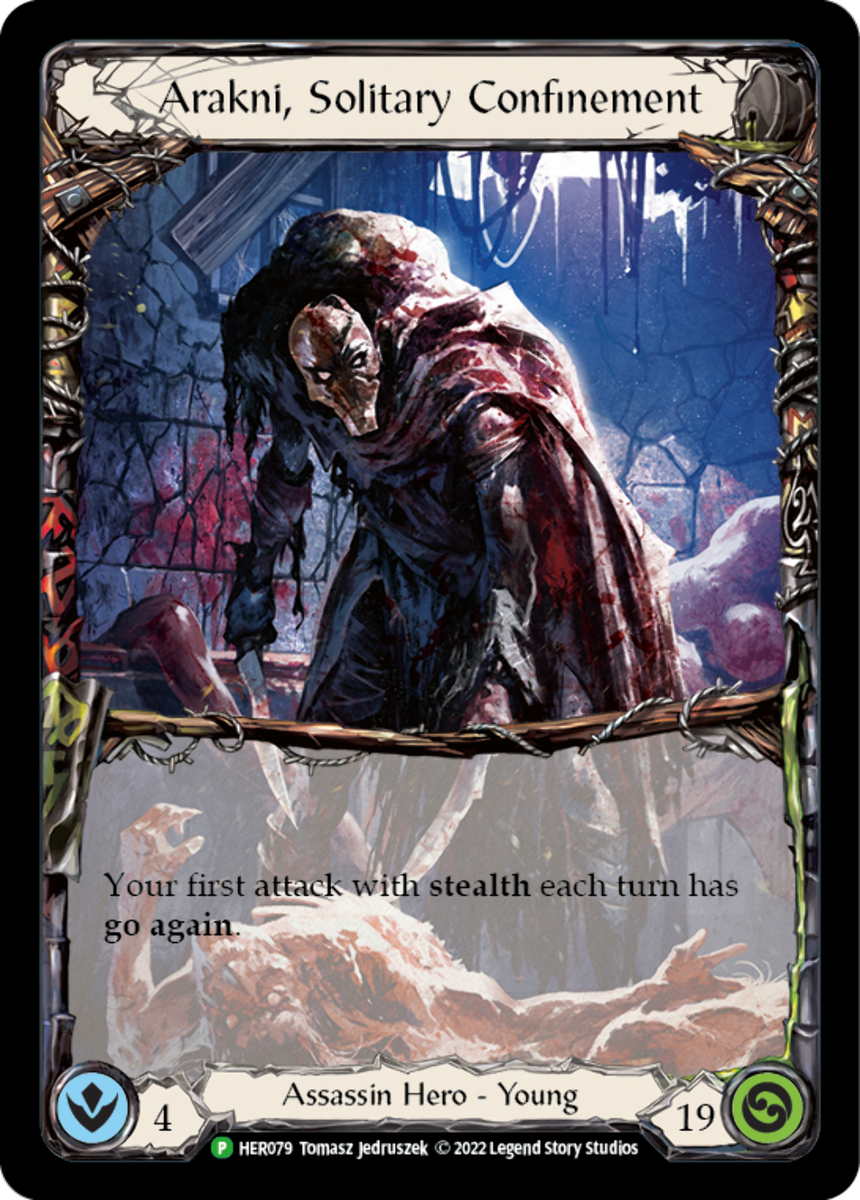 その他 Arakni, Solitary Confinement (Cold Foil) Arakni, Solitary Confinement [HER079] (Promo) Cold Foil | eBay