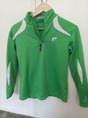 Nevica Jecko Midlayer DryTech Top grün Kinder Größe UK Alter 11-12 Jahre