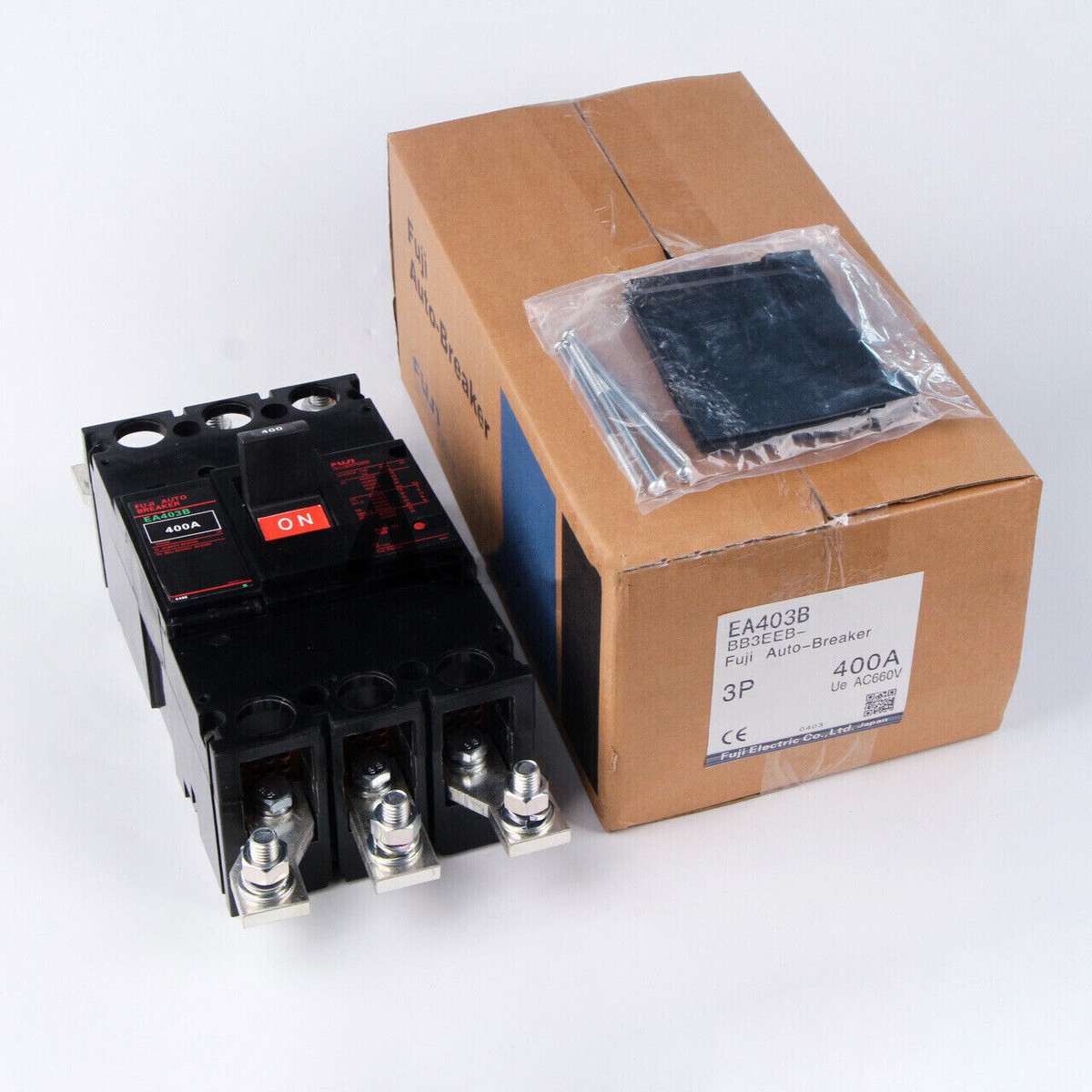 Fuji EA403B 400A Moulded Case Circuit Breaker 1PC New Free Fuji EA403B 400A Moulded Case Circuit Breaker 1PC New Free
