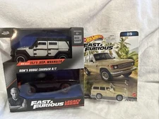 Jada Fast & Furious Legacy Series Tej’s Jeep Wrangler & Dom’s Dodge Charger R/T