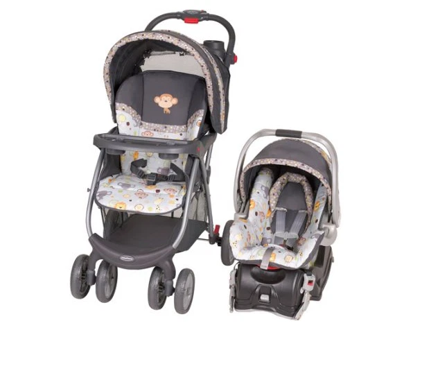 Jungle Lockable Swivel Wheels Strollers