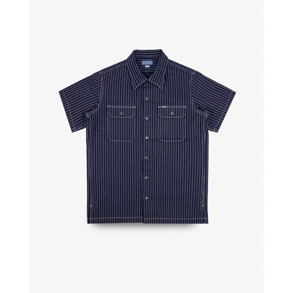 IRON HEART　T/C WEAPON S/S WORK SHIRT L IHSH-364-BLK - 11oz T/C Mechanic Shirt - Black – IRON HEART