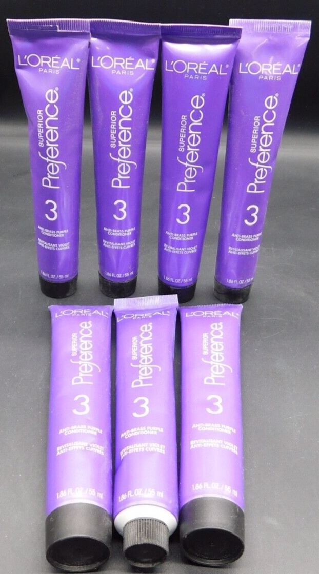 7 Loreal Superior Preference #3 ANTI-BRASS PURPLE Conditioner 1.86