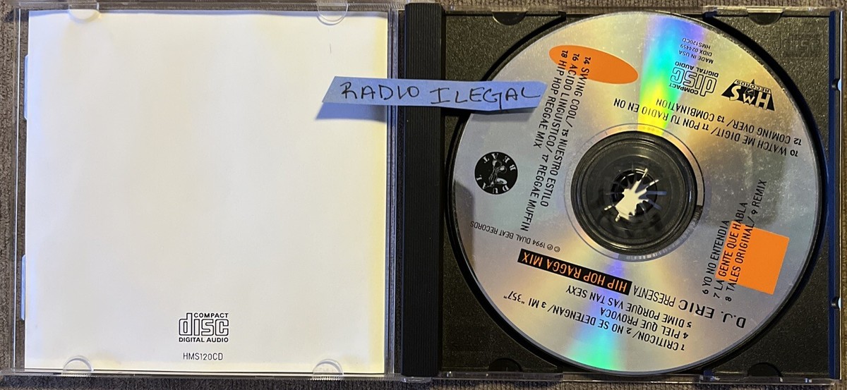 DJ Eric Hip Hop Ragga Mix Vol 1 MC Ceja Jackie La Original
