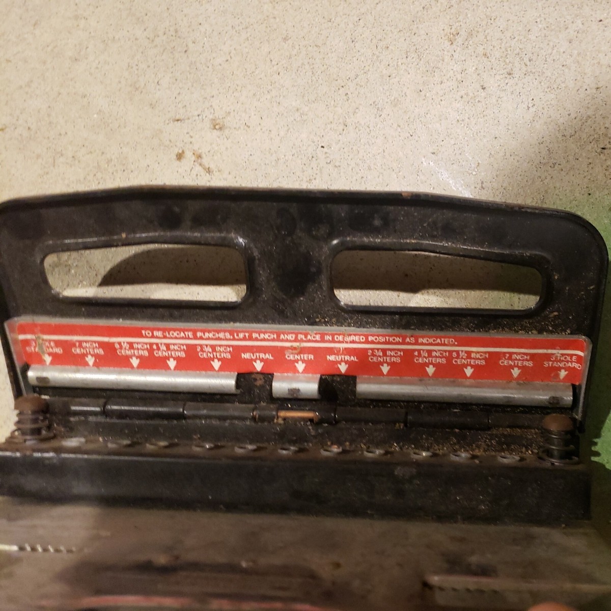 3 hole punch vintage PUNCHODEX NO P-99 ROLODEX INDUSTRIAL | eBay