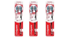 Colgate 360 Advanced Optic White Toothbrush Soft 2ct (3 Pack)