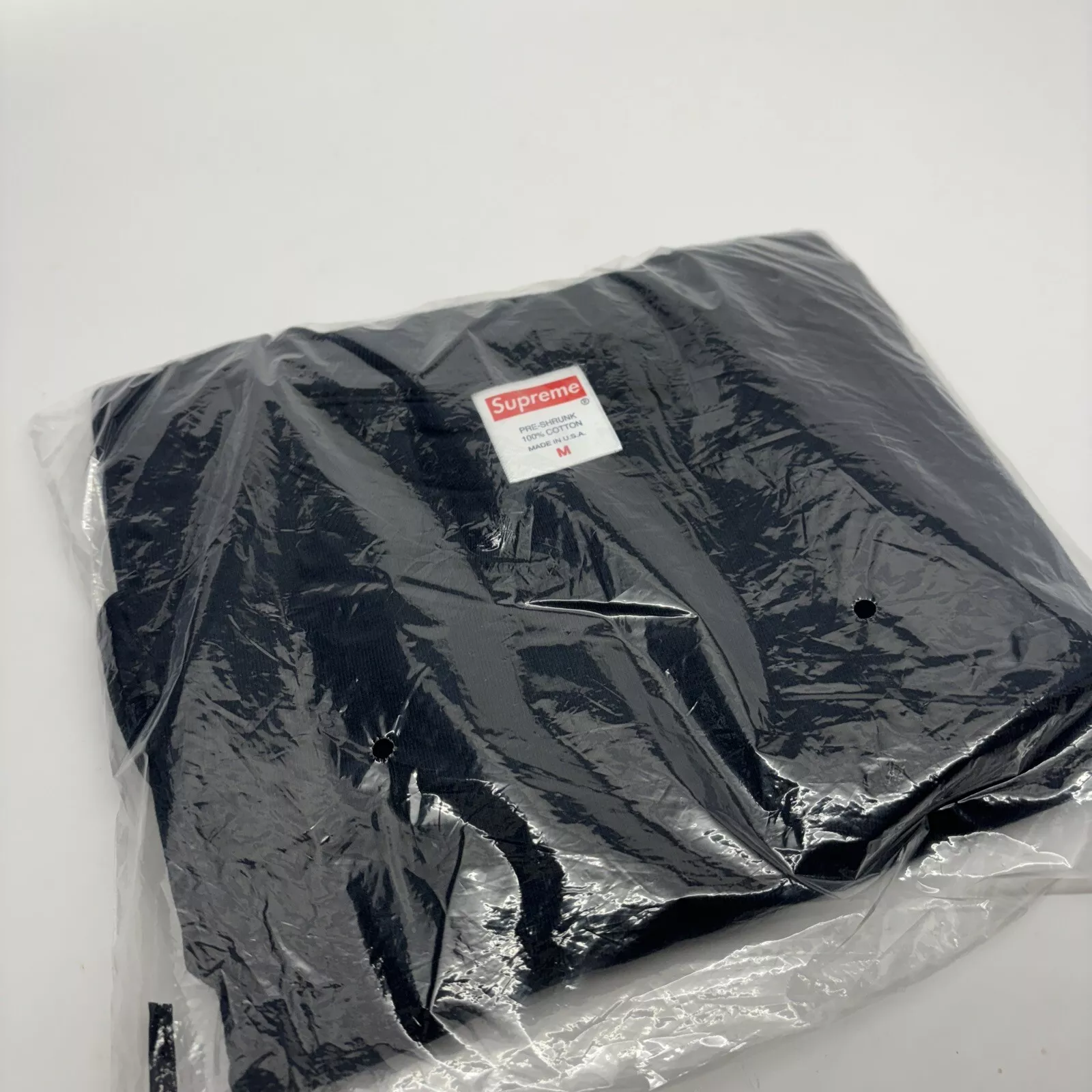 T shirt Supreme SS19 HEADLINE NEUF Tee   BLEU MARINE   M