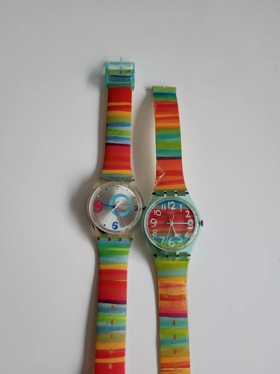 Swatch Watch COLOR THE SKY LGBTQ Rainbow Other Swatch eBay