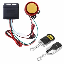 12V Professional Waterproof Anti-theft Motorcycle Alarm System Remote 