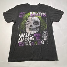 The Misfits Walk Among Us 1982 Pontiac, MI 2018 Shirt Sz S