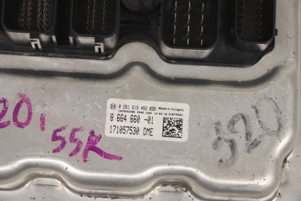 Engine DME Basic Computer Control Module N20 N26 OEM BMW F22 F33 F30 F32 328i - Image 4 of 4