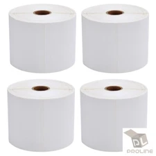2 Rolls 4x6 1000 Direct Thermal Labels for Zebra 2844 ZP450 ZP500 ZP505 Eltron