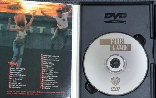 Fair Game DVD - Cindy Crawford (Region 1, 1995) Snap Case - Free Post - Picture 3 of 4