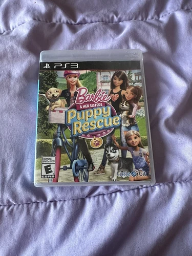 Barbie & Her Sisters Puppy Rescue (Sony PlayStation 3, 2015) Complete