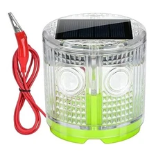 Electric Fence Indicator Light, Briidea Solar Fence Alarm with Light to 1/2 
