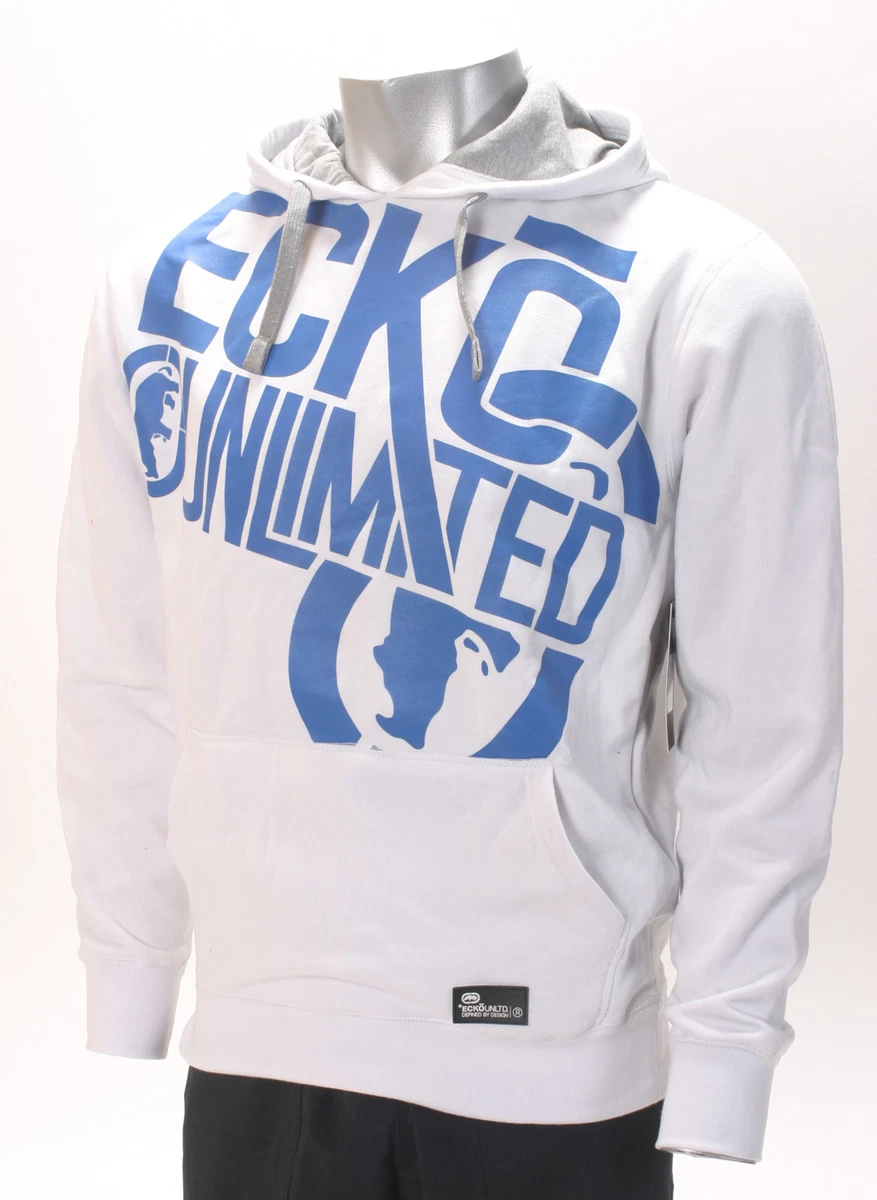 White cheap ecko hoodie