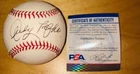 Andy Pafko Cubs Braves Dodgers Signed Official Major League Baseball PSA COA RIP