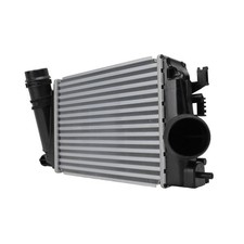 Ladeluftkühler Kühlrippen gelötet Alu 282 x 217 mm HELLA für u.a. NISSAN QASHQAI