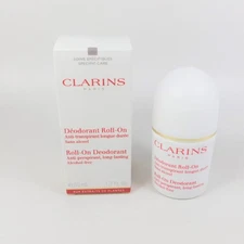 Clarins Roll-On Deodorant Anti-perspirant Long-lasting 1.7 oz /50 ml *NEW IN BOX