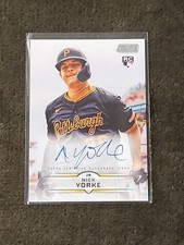 Nick Yorke 2025 Topps Stadium Club Baseball Rookie Auto RC