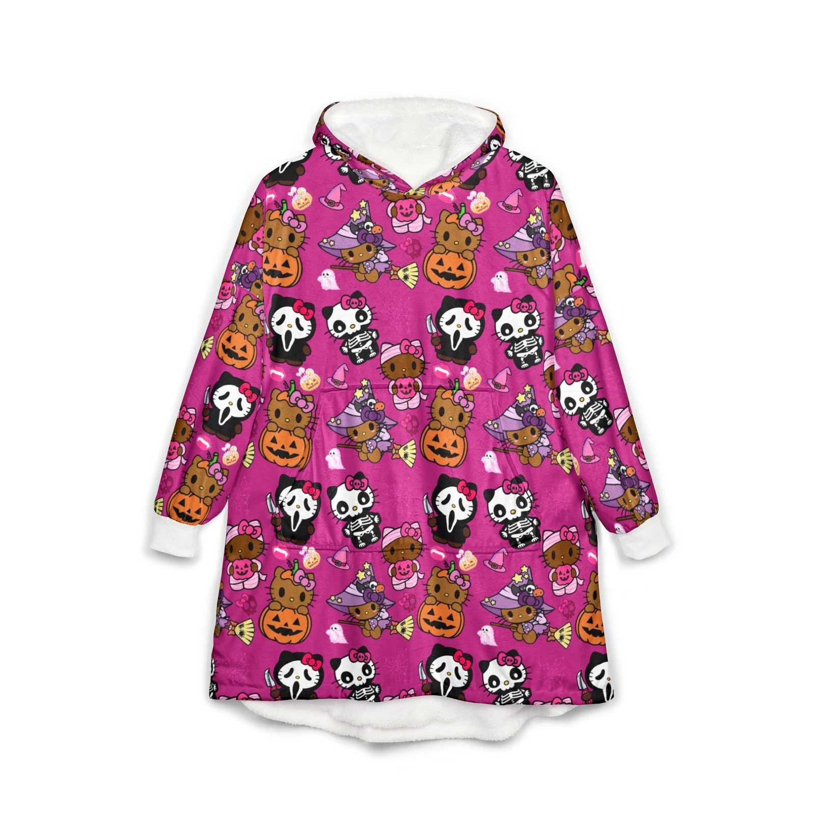 Haunted Hello Blanket Hoodie