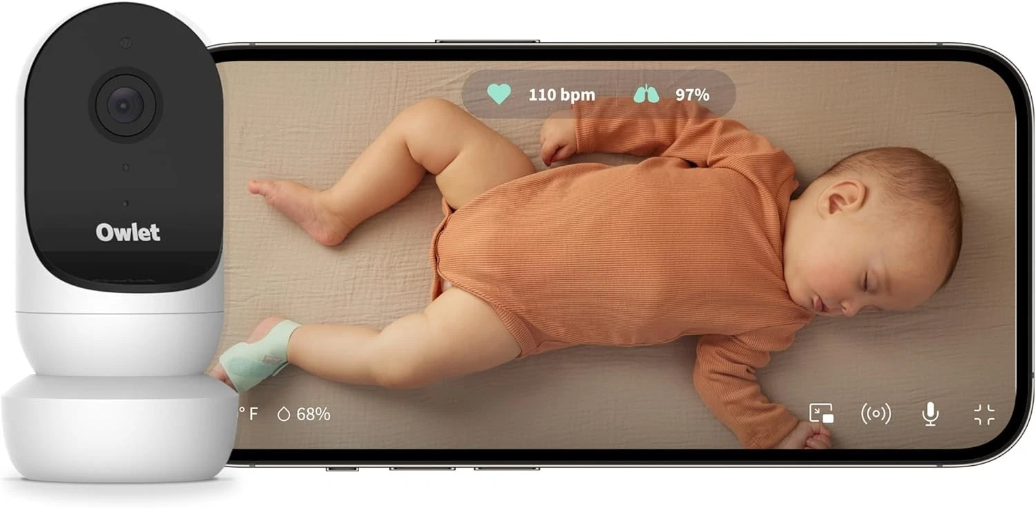 Owlet Cam 2 Baby Monitor with Camera and Audio - Two Way Communication