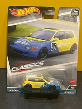 1/64 HOT WHEELS MODERN CLASSICS PREMIUM 1/5 SPOON HONDA CIVIC EG #95 REAL RIDERS