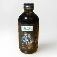 Frontier Co-Op Vanilla Extract From Ugandan Vanilla Beans 4 Fl Oz