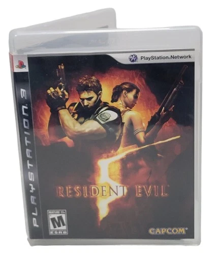 Resident Evil 5 (Sony PlayStation 3 PS3, 2009) complete W/Manual