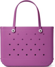 Bogg Bag Unisex Waterproof Washable Original Tote Bag, Raspberry Beret, Large