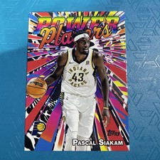 2025-26 Topps- Pascal Siakam Power Players Indiana Pacers #PP-3