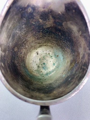 Creamer vintage con logo di navigazione a vapore Inter-Island di International Silver - Foto 6 di 9