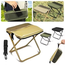 GOSEAT Small Folding Stool Mini Portable Outdoor Camping Chair Foldable Hiking