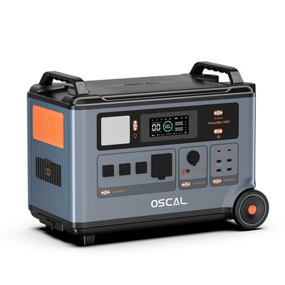 OSCAL PowerMax 6000 Solar-Generator 3600Wh 6000W Kraftstation Notstromversorgung