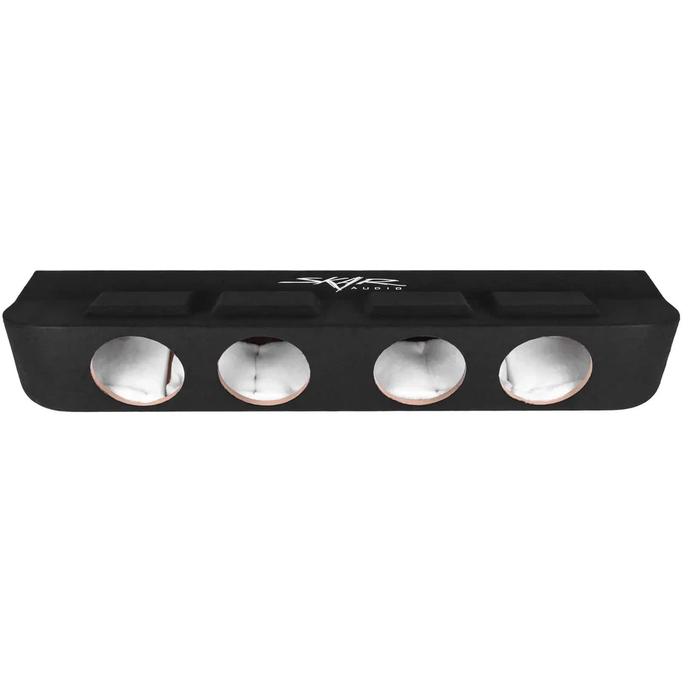 Подходит для Ford F-150 2015-2025 годов выпуска Super Crew Cab Quad 8 дюймов портированный корпус сабвуфера - Изображение 3 из 4