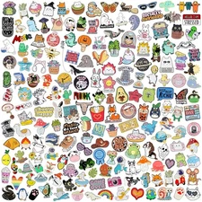 20/40/50 Pcs Cute Enamel Backpack Pins, Funny Anime Enamel Lapel Pins Bulk Se...