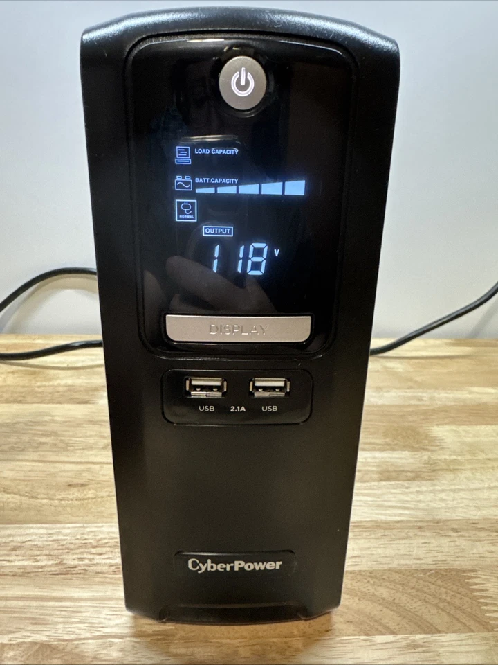 CyberPower CST135XLU 1350VA 810W AVR LCD and USB 2.0 UPS System Works - Image 4 of 4