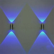 2PC/Set Waterproof Modern LED Wall Light Sconce Exterior Lighting Wall Sconce