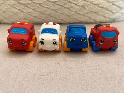SPARK CREATE IMAGINE Toddler 2'' Car Play Set 4x REPLACEMENT CARS Vehicles EUC