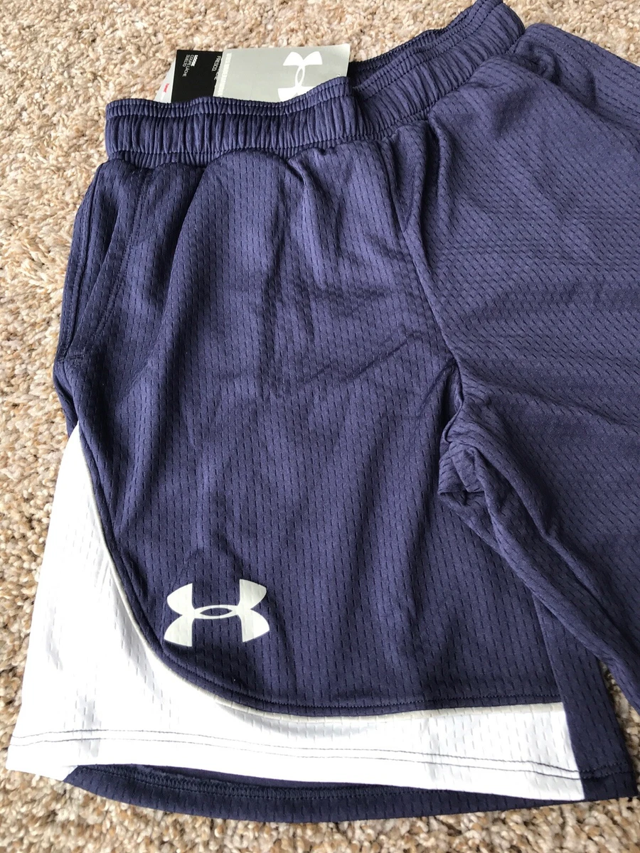 Girls navy basketball shorts sale