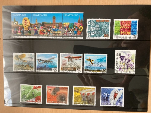 Switzerland 2010 Year with Half Round Orst Stamp Bern First Day Complete